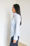 Thom Browne Long Sleeve Button-Up Top sz 42