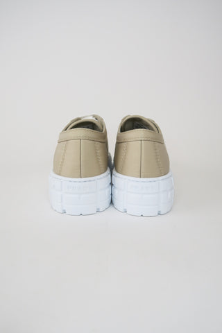 Prada Re-Nylon Platform Sneaker sz 37 - Designer Sneakers at The Find Luxury Resale - Vancouver, Canada