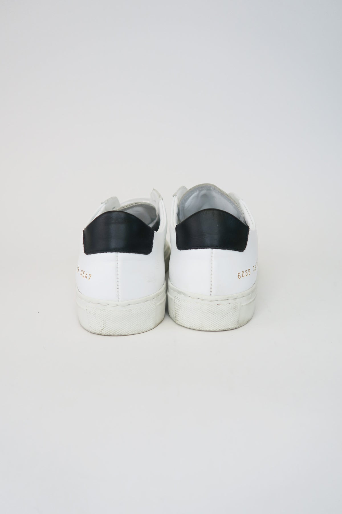 Woman by Common Projects Leather Sneakers sz 38