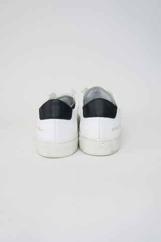 Woman by Common Projects Leather Sneakers sz 38 - Designer Sneakers at The Find Luxury Resale - Vancouver, Canada