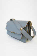 Marni Mini Trunk Leather Crossbody Bag