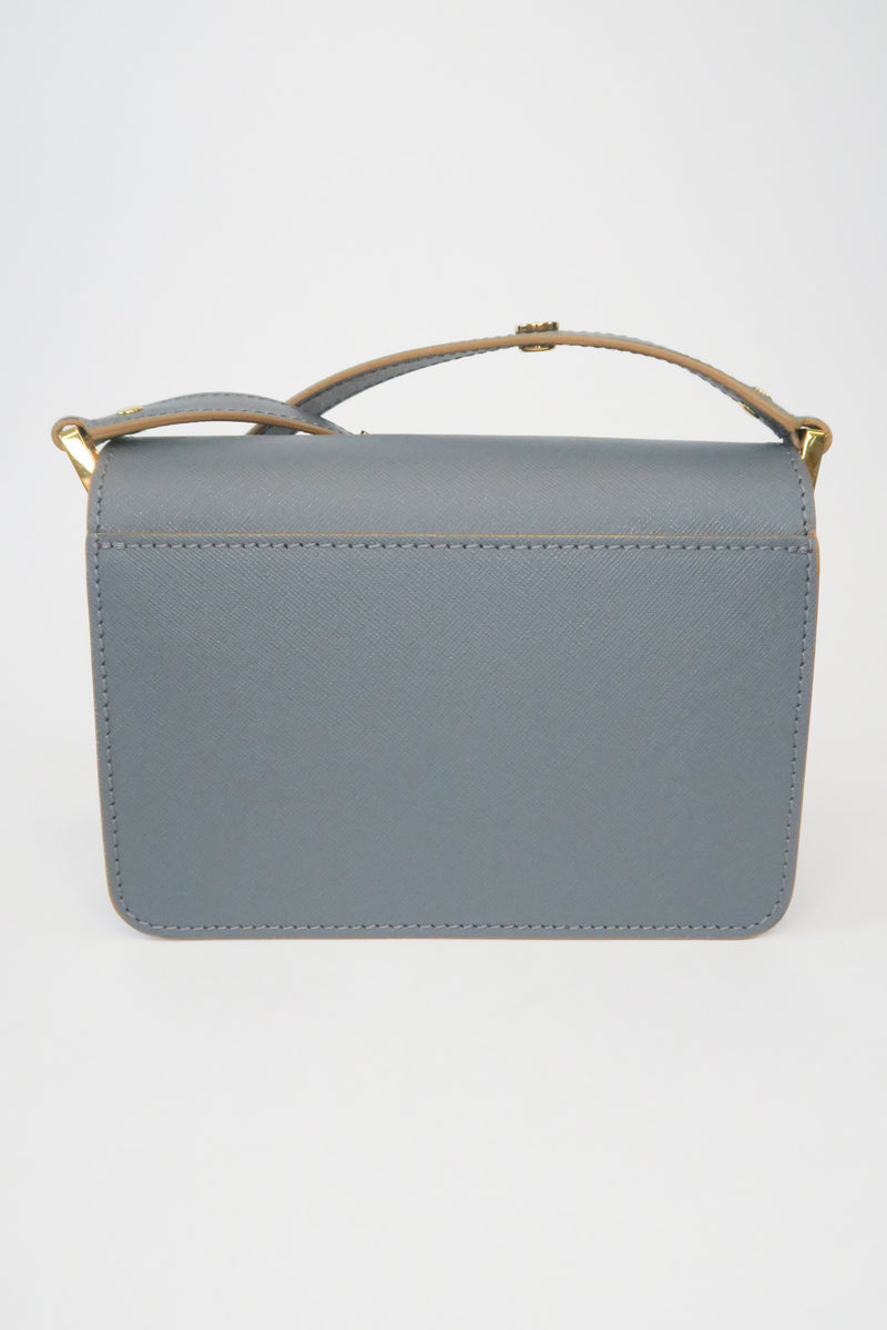 Marni Mini Trunk Leather Crossbody Bag