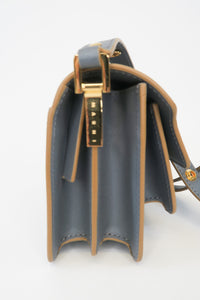 Marni Mini Trunk Leather Crossbody Bag