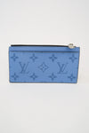 Louis Vuitton Monogram Taigarama Coin Card Holder