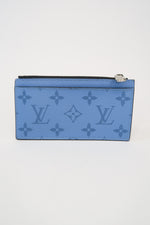 Louis Vuitton Monogram Taigarama Coin Card Holder