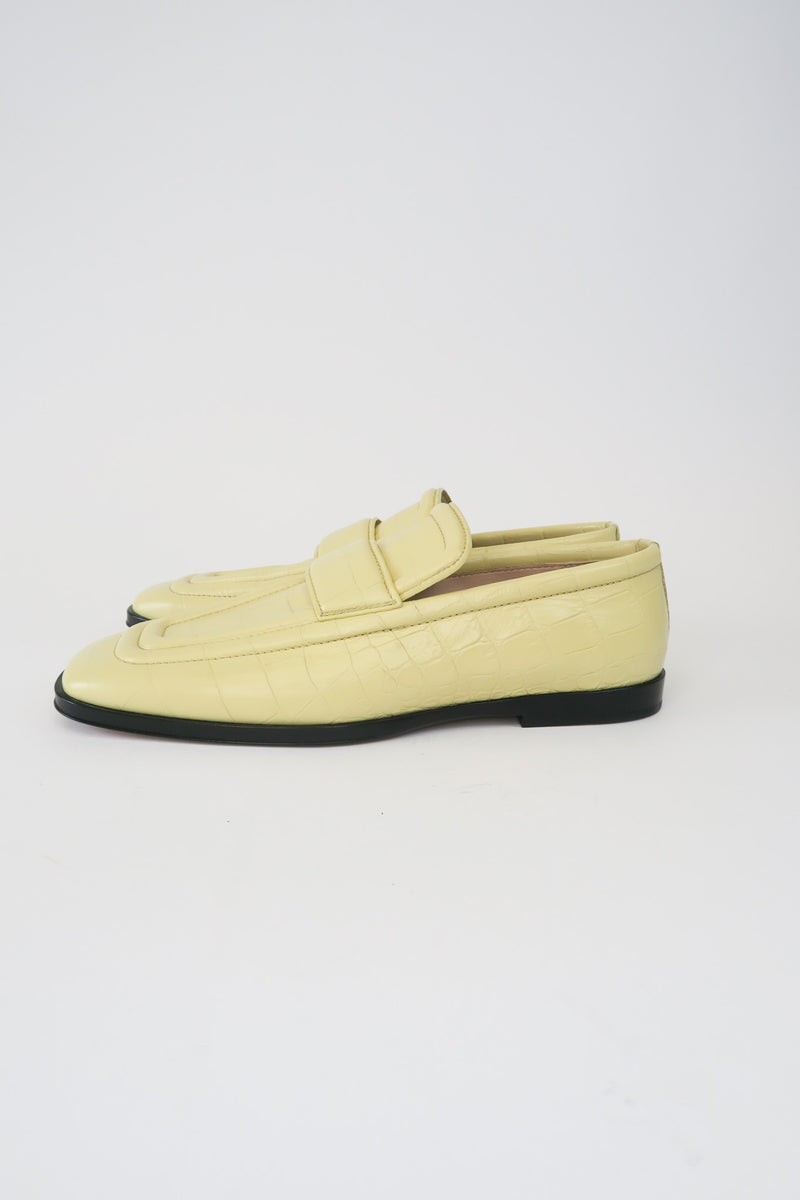 Bottega Veneta Leather Loafers w/ Tags sz 38.5