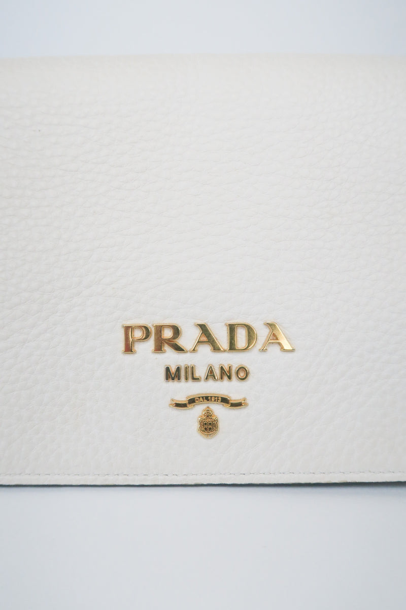 Prada Vitello Daino Accordion Crossbody Bag