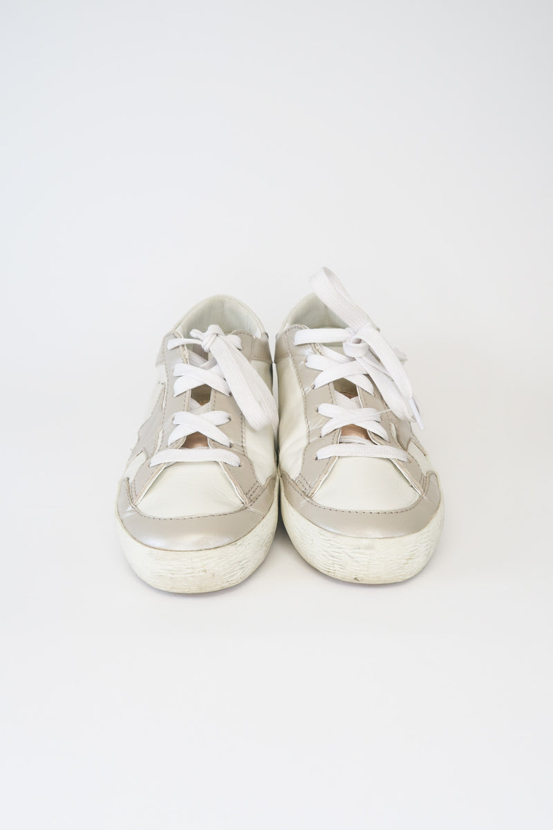 Golden Goose Distressed Accents Sneakers sz 37