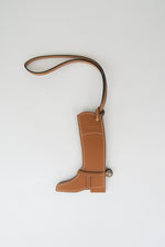 Hermès Leather Paddock Boot Bag Charm