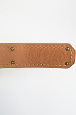 Hermès Kelly 18 mm Epsom Leather Kelly Belt