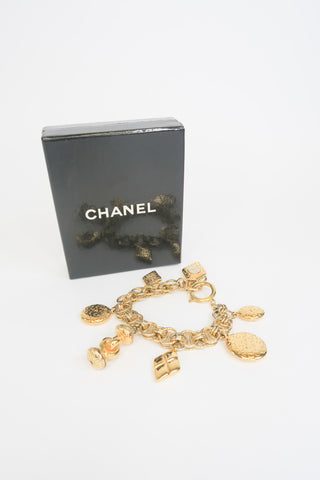 Chanel Vintage Charm Bracelet