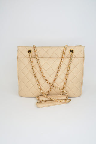 Chanel Vintage Quilted Tote