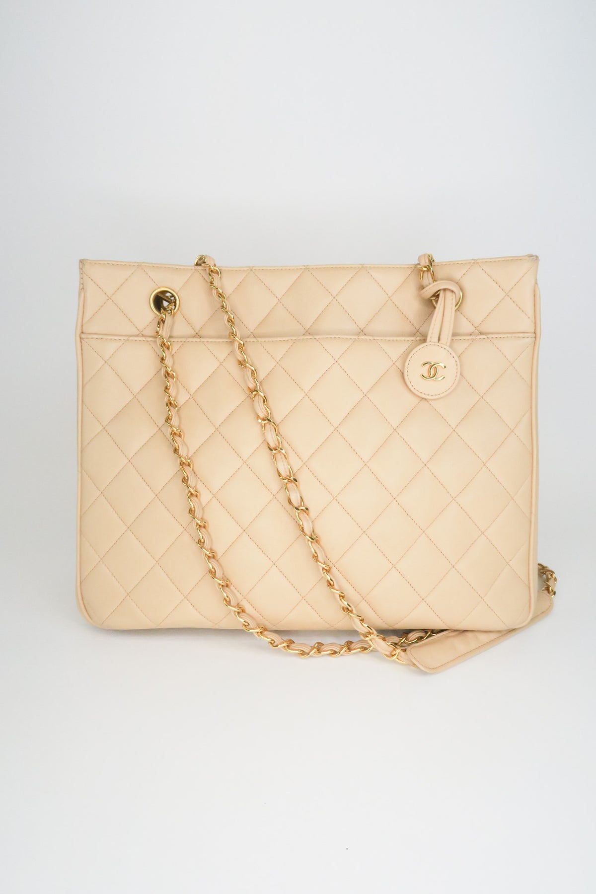 Chanel Vintage Quilted Tote