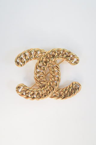 Chanel CC Brooch