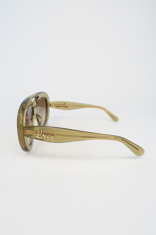 Loewe Oversize Tinted Sunglasses - Designer Sunglasses at The Find Luxury Resale - Vancouver, Canada