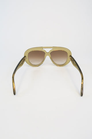 Loewe Oversize Tinted Sunglasses - Designer Sunglasses at The Find Luxury Resale - Vancouver, Canada