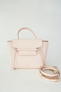 Celine Leather Nano Belt Bag