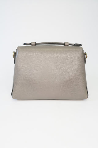 Gucci Calfskin Medium Dollar Interlocking G Shoulder Bag - Designer handbag at The Find Luxury Resale - Vancouver, Canada