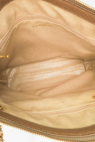 Chanel CC Caviar Envelope Shoulder Bag - Designer handbag at The Find Luxury Resale - Vancouver, Canada