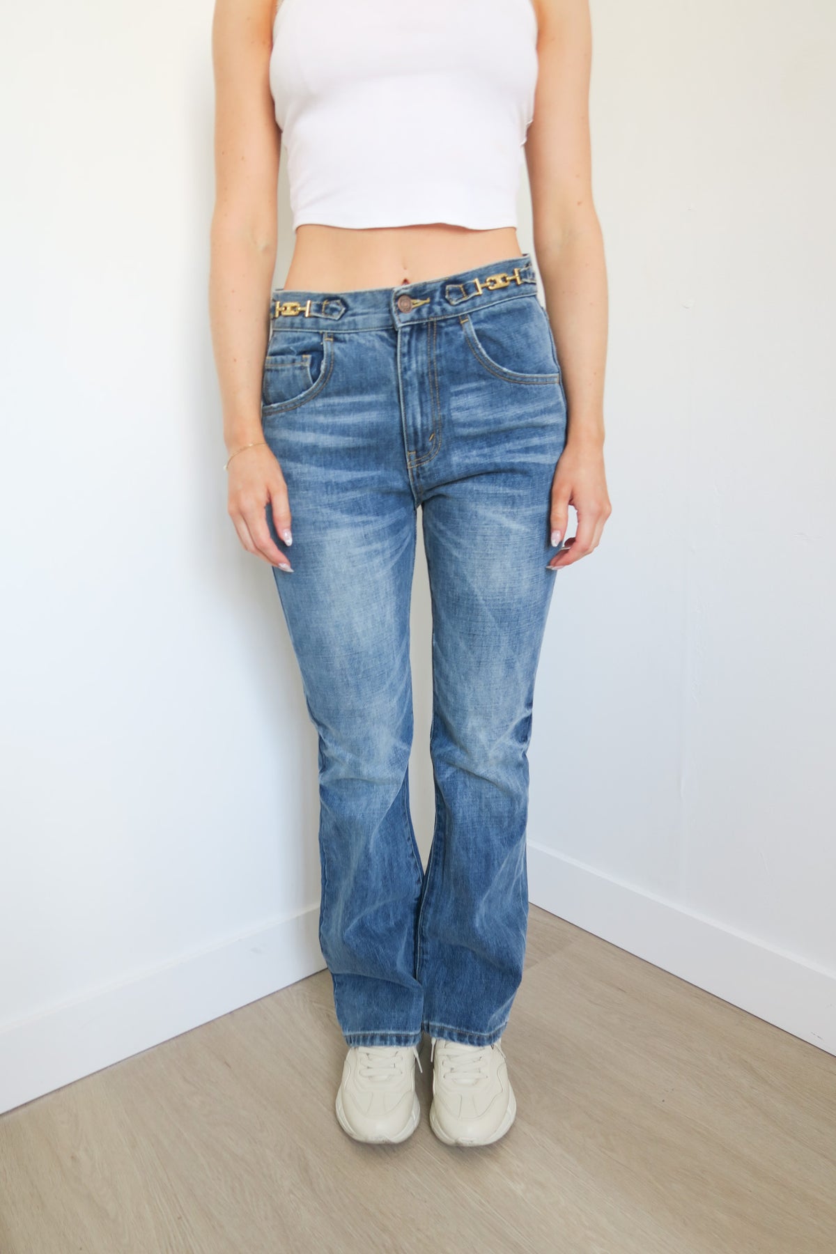 Celine Mid-Rise Flared Jeans sz 27