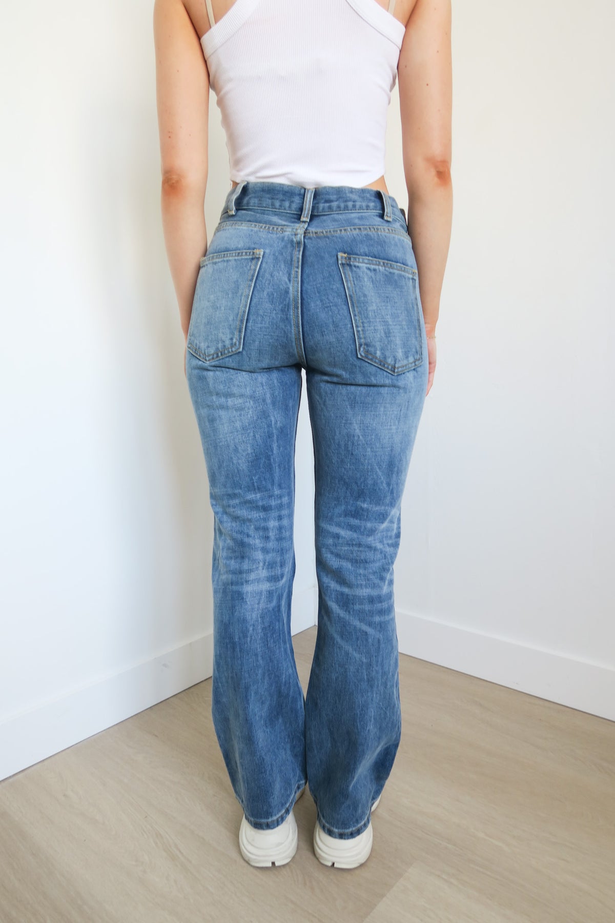 Celine Mid-Rise Flared Jeans sz 27