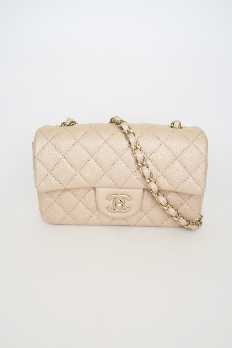 Chanel Caviar Mini Rectangular Flap Bag – The Find Studio