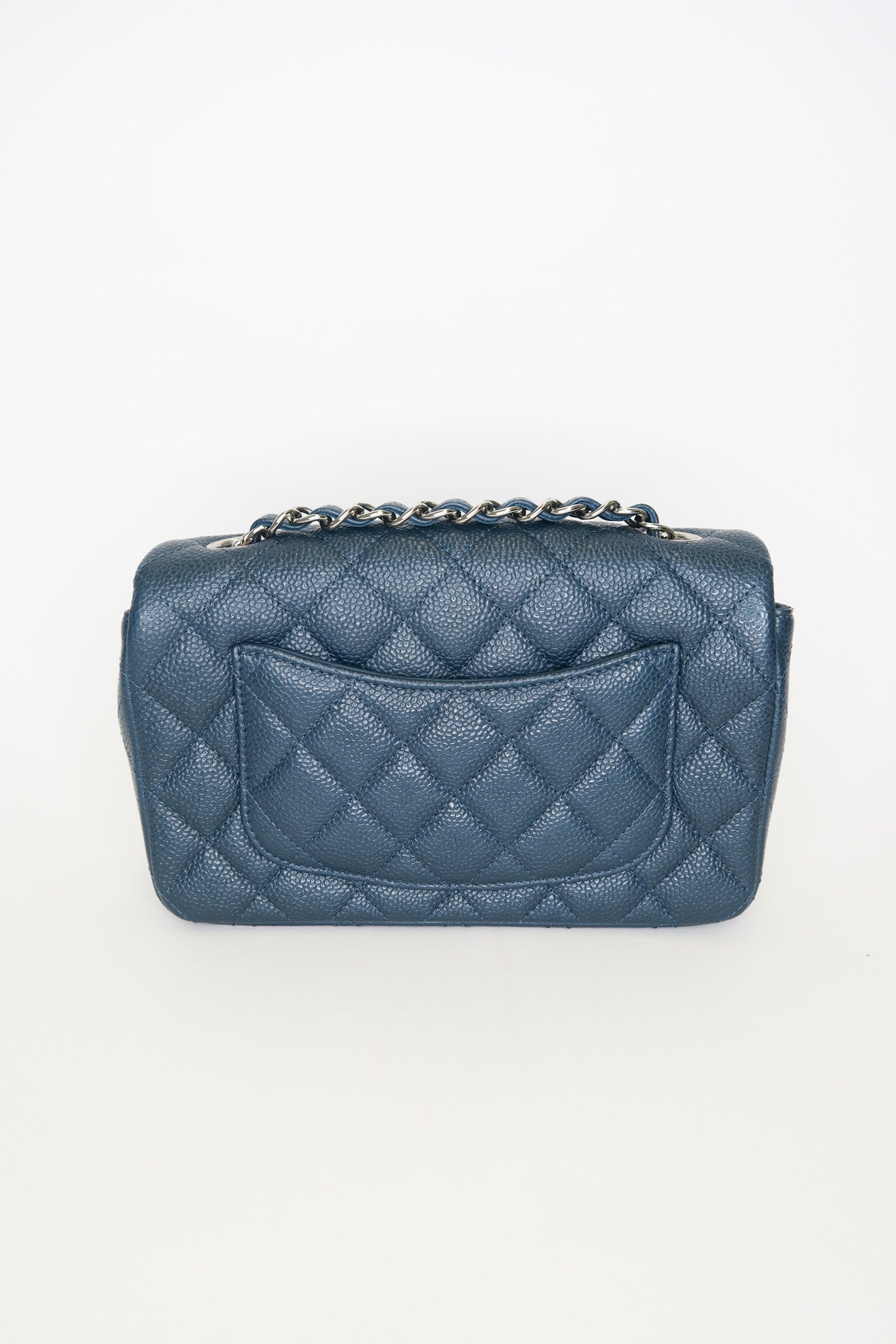 Chanel Caviar Mini Rectangular Flap Bag The Find Studio