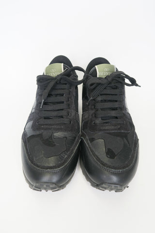 Valentino Rockstud Accent Athletic Sneakers sz 37 - Designer Sneakers at The Find Luxury Resale - Vancouver, Canada