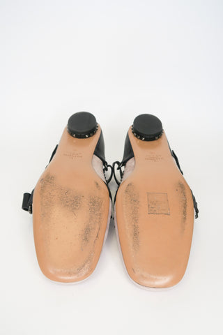 Valentino Rockstud Accents Suede Flats sz 36 - Designer Flats at The Find Luxury Resale - Vancouver, Canada