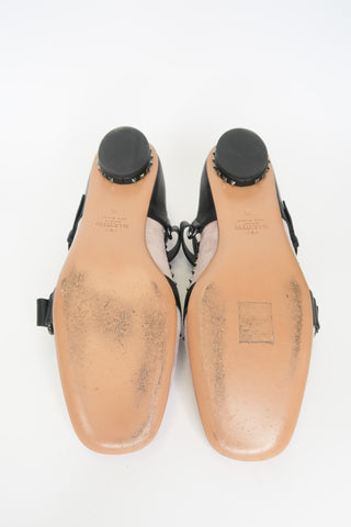 Valentino Rockstud Accents Suede Flats sz 36 - Designer Flats at The Find Luxury Resale - Vancouver, Canada