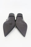 Valentino Rockstud Accents Leather Ballet Flats sz 36