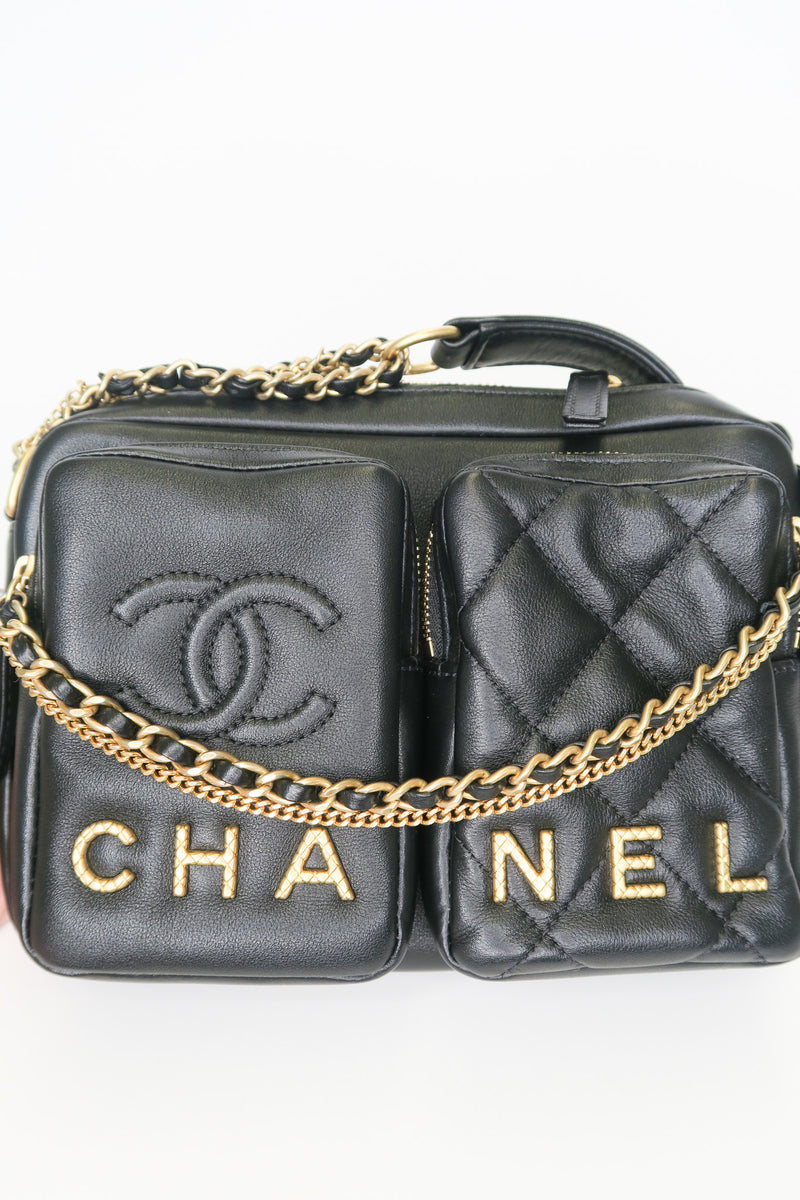 2022 Chanel gold ball camera bag 金球相機袋, 名牌, 手袋及銀包