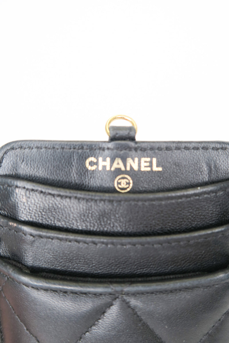 Chanel Card Holder with Chain