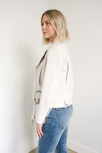 Acne Studios Lamb Leather Biker Jacket sz 36