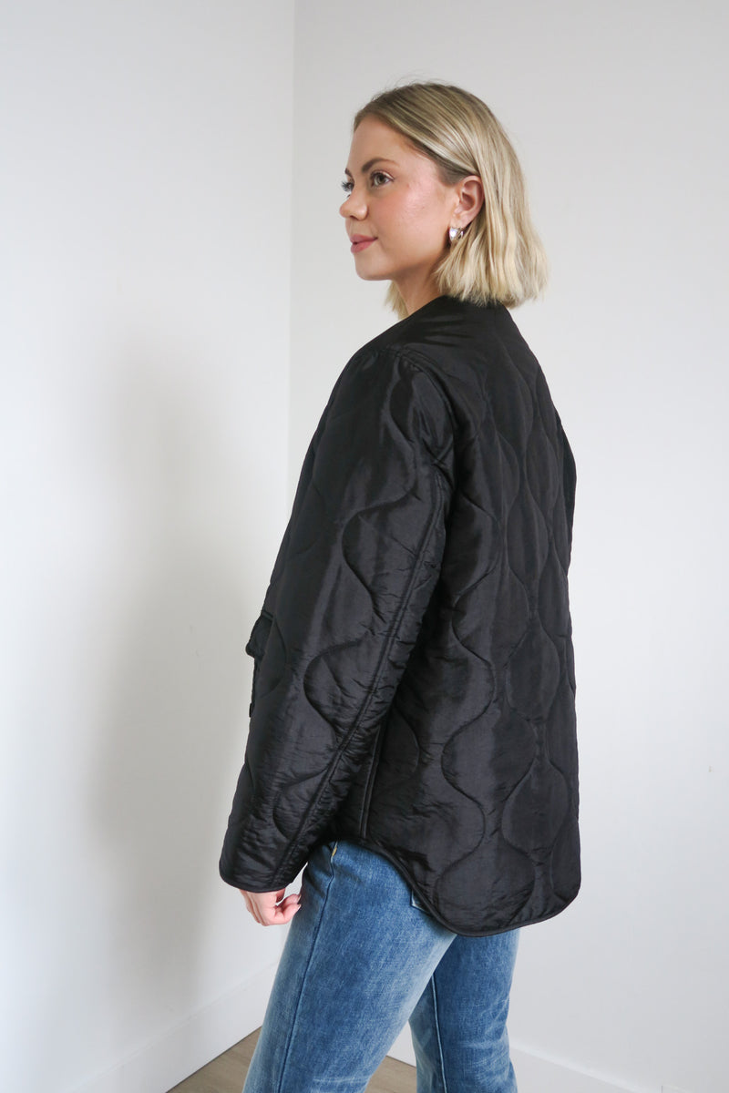 Allsaints Quilted Jacket sz 2