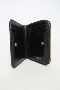 Saint Laurent Monogram Compact Wallet