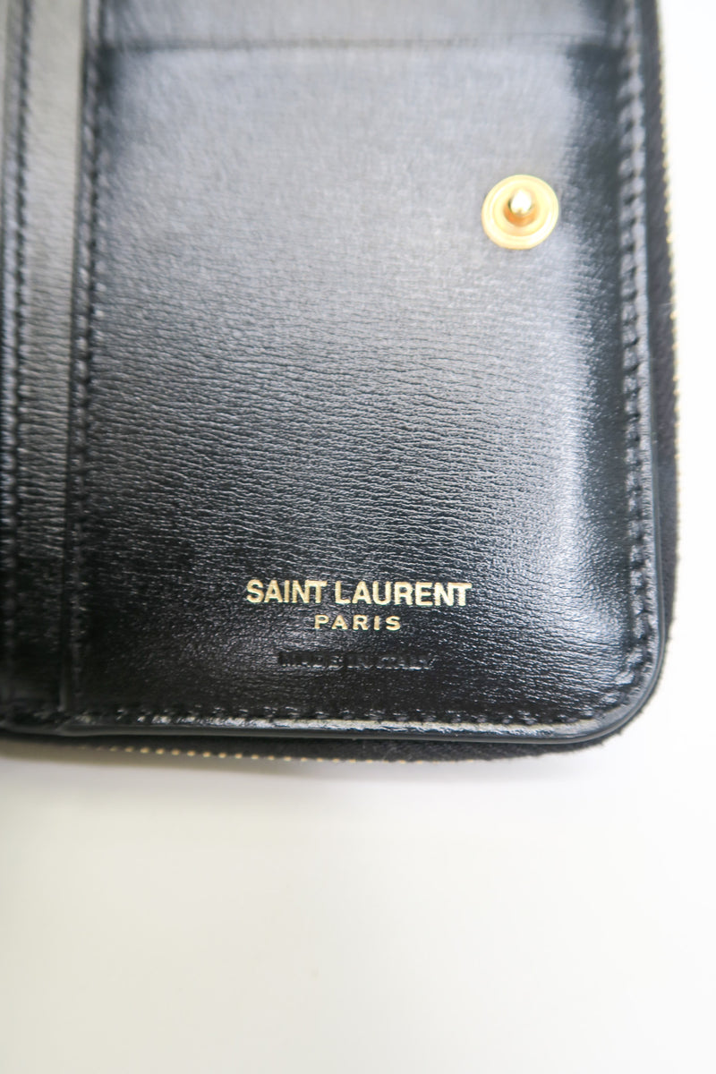 Saint Laurent Monogram Compact Wallet