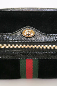 Gucci Small Suede Ophidia Web Waist Belt