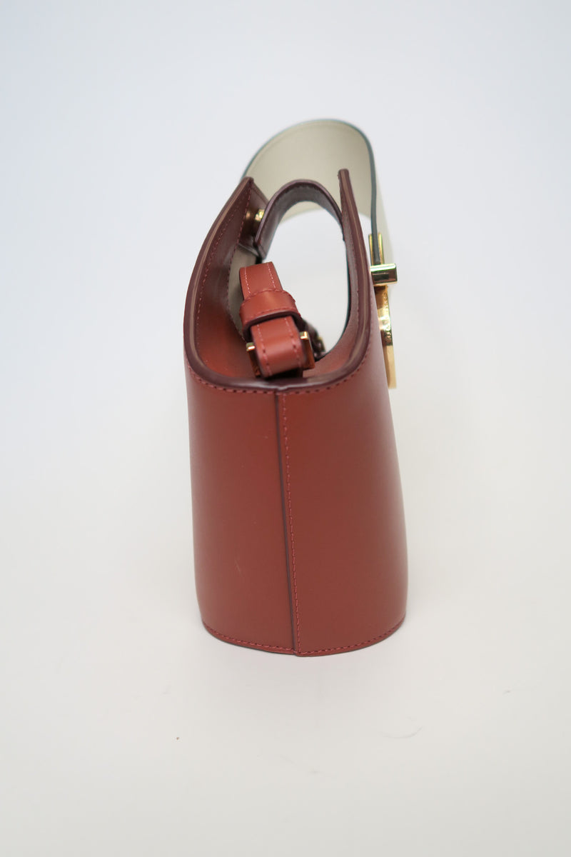 Danse Lente Leather Bucket Bag