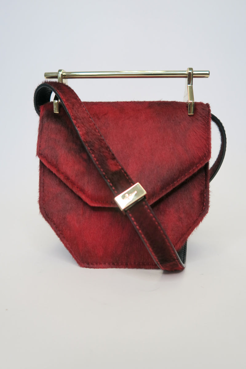 M2Malletier Pony Hair Shoulder Bag