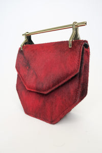 M2Malletier Pony Hair Shoulder Bag