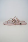 Valentino Rubber Studded Accents Slides sz 36
