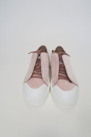 Alexander Mcqueen Velvet Sneakers sz 36.5 - Designer Sneakers at The Find Luxury Resale - Vancouver, Canada