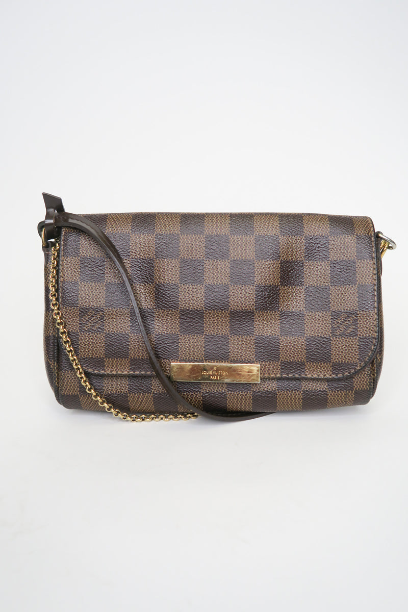 Louis Vuitton Damier Ebene Favorite MM - Louis Vuitton Handbags Canada
