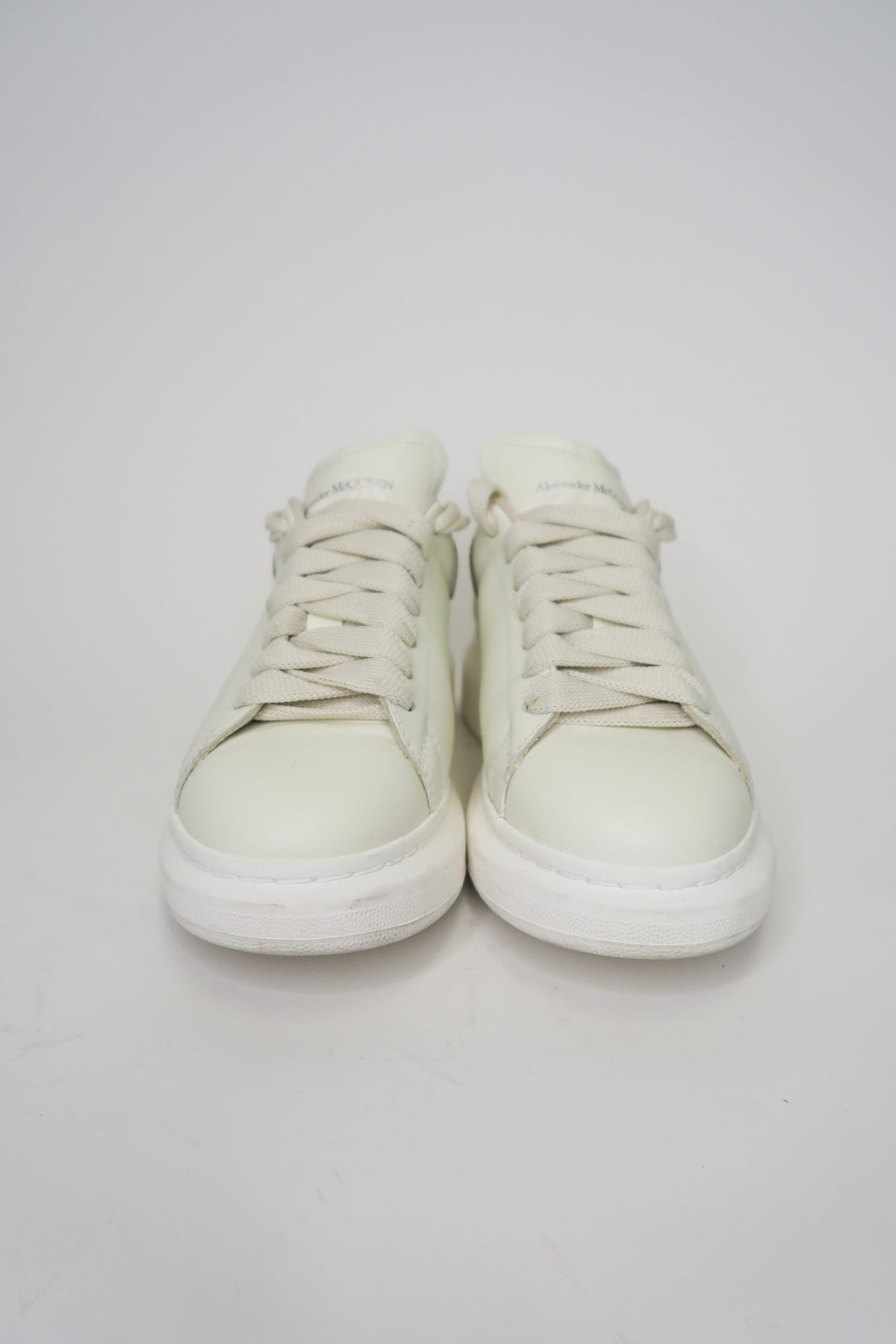 Alexander Mcqueen Leather Sneakers sz 36.5