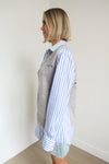 Maison Margiela Spliced Knit Shirt sz 38