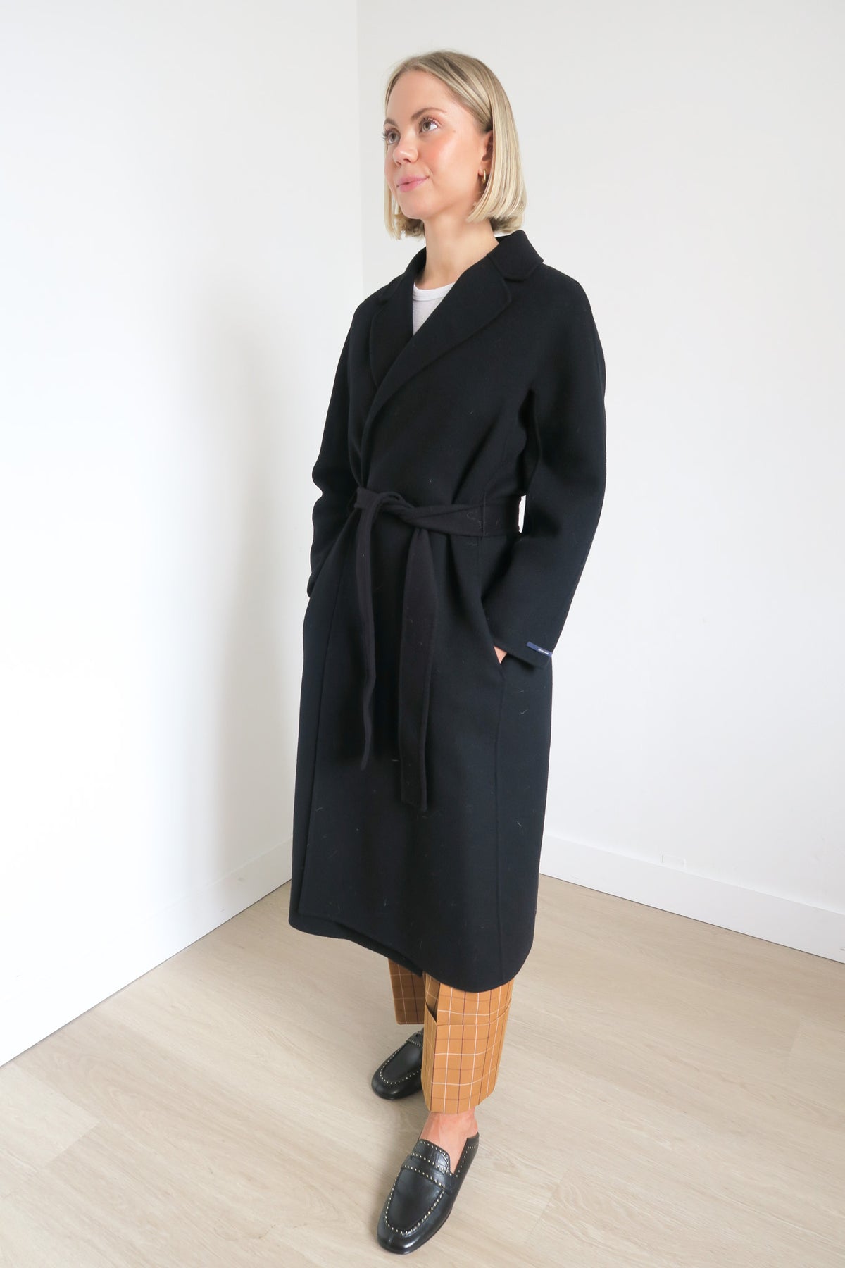 'S Max Mara Virgin Wool Coat sz 4