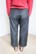 R13 Pinstripe Crossover Trouser sz 24