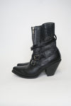 Celine Leather Moto Boots sz 36