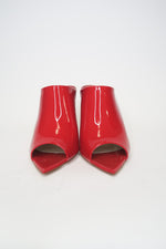 Gianvito Rossi Patent Leather Mules sz 38.5